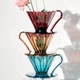 Пуровер Cafec Flower Dripper Tritan Wine Red - изображение 5