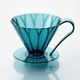 Пуровер Cafec Flower Dripper Tritan Blue Green - изображение 2