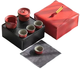 Набір Gongfu Travel Tea Set Garnet для чайної церемонії на 9 предметів (10E79DD219C2) - зображення 1