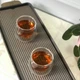 Чайний столик для церемонії Чабань керамічний Ginseng коричневий 41x15 см - зображення 4