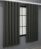 Комплект штор коротких VR-Textil Блэкаут Midnight № 1400ш 140х170 см 2 шт Темно-серый (35-0161) - изображение 4