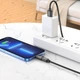 Адаптер Переходник для телефона планшета HOCO Lightning to Type-C female adapter UA17 |2A, USB2.0| Black - изображение 6