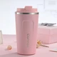 Термокружка Coffee 510 мл, Розовая (EL7689) - изображение 1