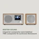 Інтернет-радіо Auna Silver Star Mini TwoInternet DAB+/FM (10038348) - зображення 3