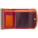 Компактный женский кожаный кошелек Visconti RB126 Zanzibar (Orange Multi) - изображение 2