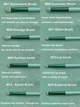 Набор из 13 кистей для макияжа Makeup Brushes set Зеленые - изображение 6