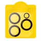 Захисне скло Hoco 3D all-inclusive night shooting circle lens glass set для камери iPhone 14Pro/14Pro Max - зображення 1
