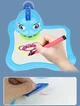 Дитячий столик проектор для малювання Projector Painting набір з проектором, 24 слайди, фломастери Синій - зображення 4