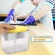 Органайзер для мочалок с мыльницей и дозатором нажимная Soap Pump Sponge Caddy - изображение 5