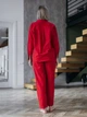 Піжама жіноча з вареної бавовни Red XXL - зображення 3