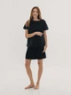 Пижама женская с шортами Black L - изображение 2