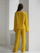 Пижама женская из муслина Leglo Yellow - M - изображение 2