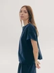 Пижама женская с шортами Navy L - изображение 3