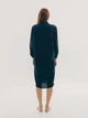 Платье-рубашка Leglo Navy - S-M - изображение 5