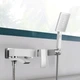 Змішувач для ванни Qtap Swan Cascada з поворотним виливом (з душовим гарнітуром) QTSWA260CRM45565 Chrome - изображение 8