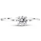 Серебряное кольцо с фианитами Горох К2094 17р. - изображение 2