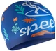 Шапка для плавания Speedo SLOGAN PRT CAP JU/JF/JM синий Дет OSFM 8-0838616700 - изображение 1