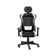 Крісло для геймерів 1stPlayer FK2 Black-White - зображення 1