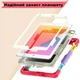 Чехол ARM Pro Apple iPad 6 (2018) 9.7" противоударный с подставкой Red/White - изображение 8