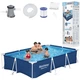 Бассейн каркасный прямоугольный 8 в 1 Bestway 300x201x66 см 3300 л, 56411 - изображение 8