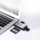 Czytnik kart Ugreen USB 3.0 SD / micro SD / CF / MS Grey (6957303855414) - obraz 6