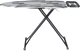 Гладильная доска EuroHome CLOUD 40x118 см моноблок с розеткой Полосы черно-серые (EH11840MPLE-2) - изображение 2