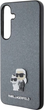 Чохол Karl Lagerfeld Saffiano Karl&Choupette Metal Pin для Samsung Galaxy S24 Grey (3666339242053) - зображення 6