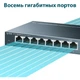 Комутатор TP-Link TL-SG108 - изображение 5