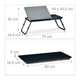 Подставка для ноутбука черная 42x75x34,5см - изображение 3