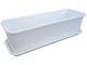 Балконный ящик для цветов Form-Plastic Venus прямоугольный 3,2 л 16 х 12 х 30 см, Цвет Белый - изображение 1