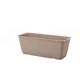 Балконный ящик для цветов Form-Plastic Сахара с подставкой 5,7 л 17 х 14 х 38 см, Цвет Серо-Бежевый - изображение 1