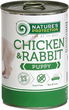Вологий корм для цуценят всіх порід з курятиною та кролятиною Nature's Protection Puppy chicken & rabbit 400г - изображение 2