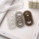 Набор резинок для волос ANbeauty 9 шт. Brown (AN0103221) - изображение 2