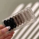 Набор резинок для волос ANbeauty 9 шт. Black&Gray (AN0103319) - изображение 1