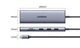 USB-хаб UGREEN CM498 USB-C to 3xUSB 3.0 + HDMI 2K@60Hz + VGA + RJ-45 Gigabit + SD/TF + AUX 3.5mm + USB-C PD Power Port Gray (15601) - зображення 11