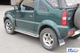 Боковые пороги подножки площадки на Suzuki Jimny 98-18 d60х1,6мм Сузуки Джимни ST6092 - изображение 5