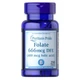 Витамины и минералы Puritan's Pride Folic Acid 400 mcg, 250 таблеток - изображение 1