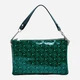 Сумка багет сідло жіноча з натуральної шкіри середня ARTiS Bags 2046 7035-4620 Зеленая (6501013947) - зображення 1
