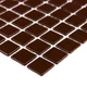 Мозаика АкваМо коричневая MK25108 Brown 31.7х31.7 стеклянная для ванны, душевой,кухни за 1 ШТ - изображение 5