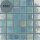 Мозаика АкваМо синяя,перламутровая Blue Worn 31.7х31.7 стеклянная для ванны, душевой,бассейна за 1 ШТ - изображение 3