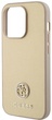 Etui Guess Strass Metal Logo do iPhone 15 Pro Gold (3666339151027) - obraz 6