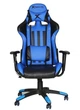 Компьютерное Геймерское Игровое кресло на колесах Xtrike GC-905 для геймера регулируемое и эргономичное компьютерное ортопедическое кресло для игры | Синий с черным - изображение 2