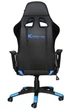 Компьютерное Геймерское Игровое кресло на колесах Xtrike GC-905 для геймера регулируемое и эргономичное компьютерное ортопедическое кресло для игры | Синий с черным - изображение 4