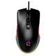 Проводная игровая компьютерная мышь Aikun Optical Gaming GX66 USB, RGB подсветка 1200-7200DPI Черный - изображение 1