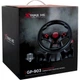 Игровой руль с вибрационным двигателем и педалями газа и тормоза XTRIKE ME GP-903 180°, 16 кнопок, USB PC/PS4/XBOX/Android | Черный - изображение 7
