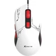 Игровая компьютерная мышь проводная XTRIKE ME GM-316 Wired mouse 800-7200 DPI RGB подсветка Белый - изображение 3