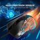 Проводная игровая компьютерная мышь Aikun Optical Gaming GX66 USB, RGB подсветка 1200-7200DPI Черный - изображение 8