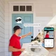 Дверной Wi-Fi видеоглазок Tuya Smart P2P ONVIF 1080P HD с широкоугольным объективом 1.66 мм + TF карта 32 Гб, черный (88089554) - изображение 3