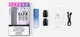 POD Система Elf Bar ELFX Kit 1000mah (Електронна сигарета) Blue - изображение 2