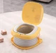Дорожный складной горшок для детей до 70 кг Yellow - изображение 2